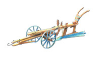 Württemberger plough, 1800